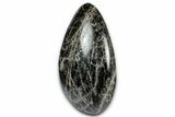 Polished Free-Standing Black Moonstone - Madagascar #348962-2